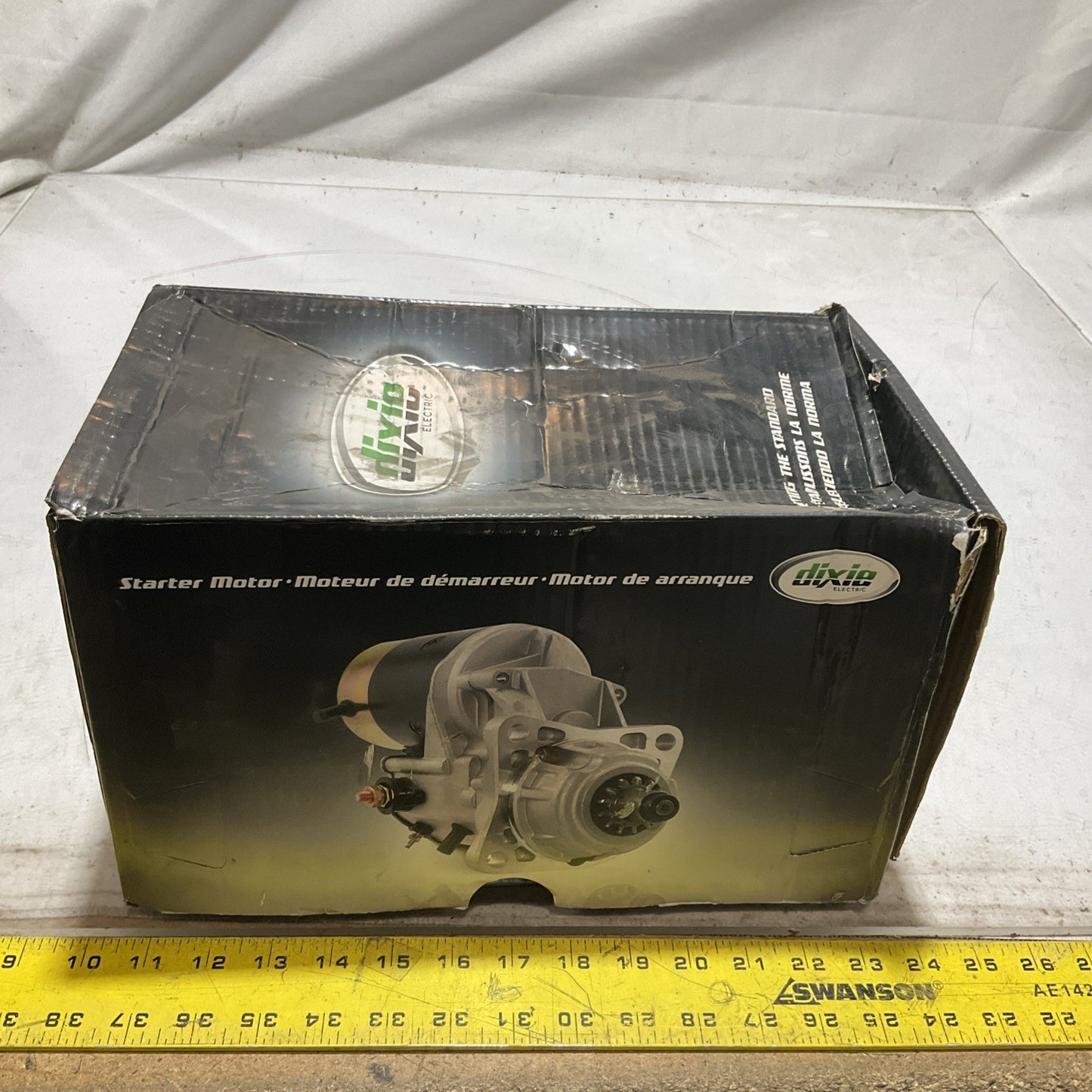 DIXIE ELECTRIC 246-25110  MOTOR  STARTER  12V  2.8W  U3S
