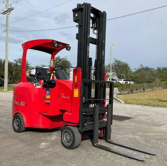 2015 FLEXI AC ARTICULATING NARROW AISLE FORKLIFT AC1250 ELECTRIC LOW HOURS