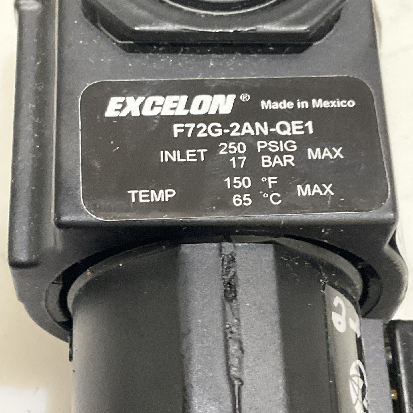 IMI NORGREN F72G2ANQE1 EXCELON FILTER 250 PSIG 1/4 IN LIQUID LEVEL INDICATOR RM6
