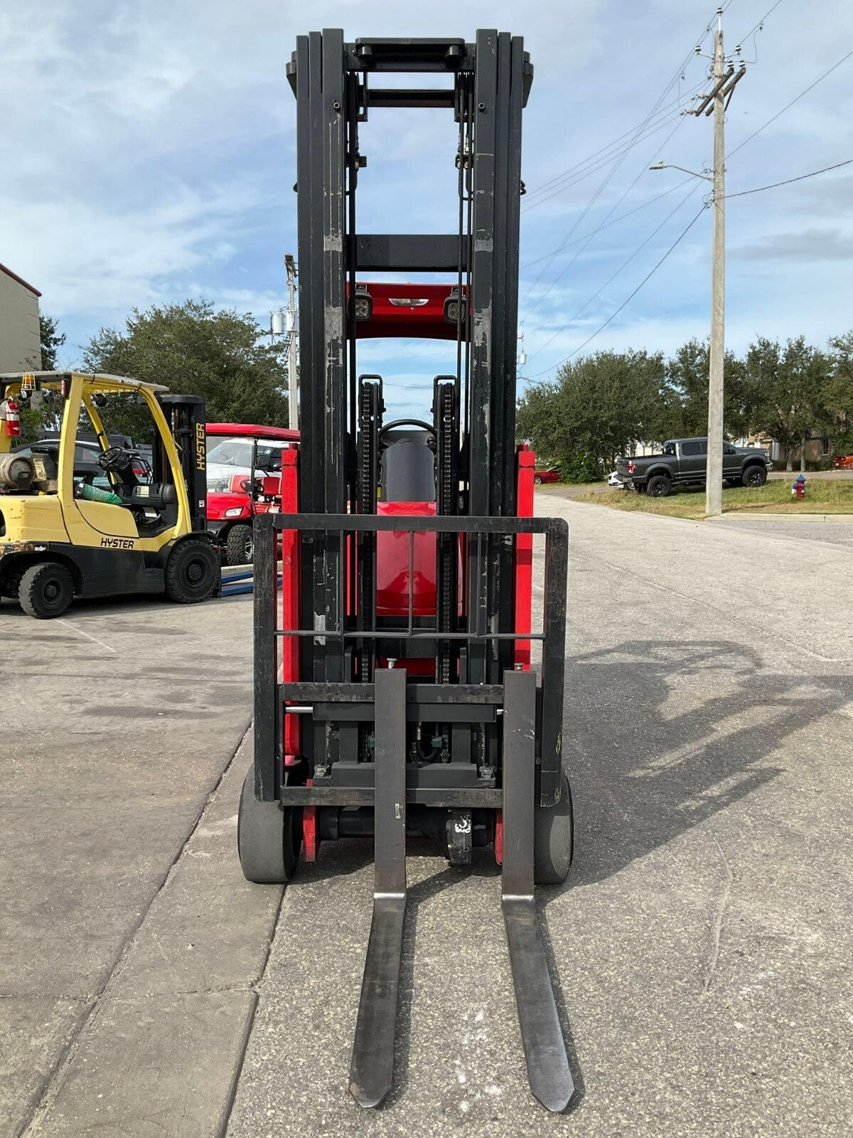 2015 FLEXI AC ARTICULATING NARROW AISLE FORKLIFT AC1250 ELECTRIC LOW HOURS