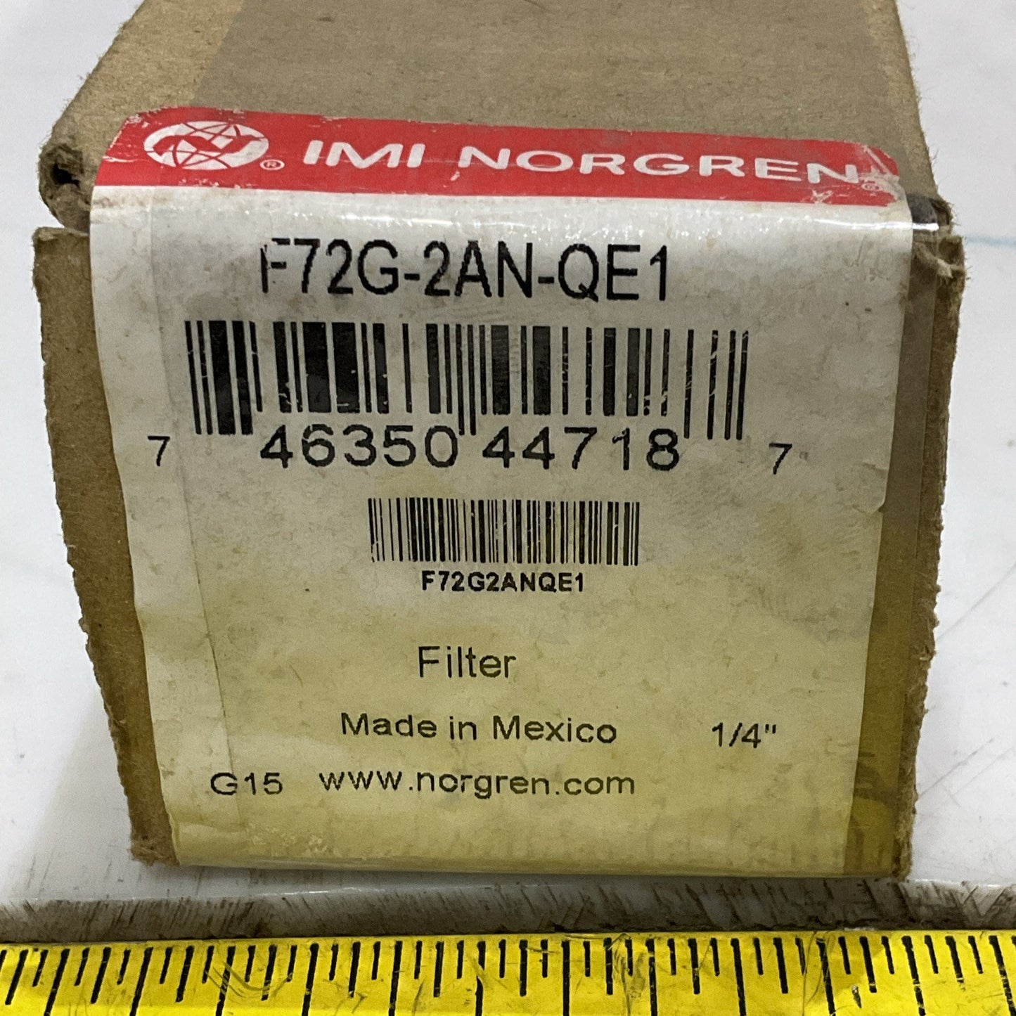 IMI NORGREN F72G2ANQE1 EXCELON FILTER 250 PSIG 1/4 IN LIQUID LEVEL INDICATOR RM6