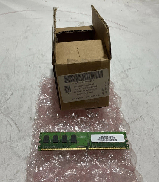 AVANT  AVF6428U661E6800 1GB DDR2 800 UDIMM ROHS  U3S