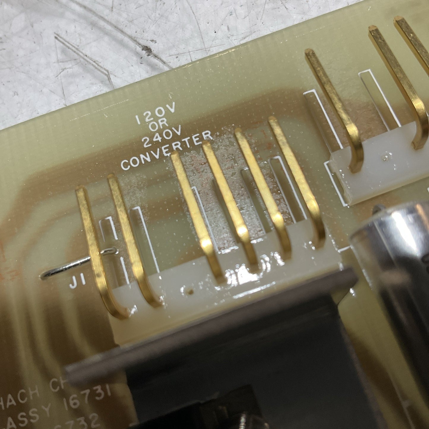 HACH CHEMICAL FS16732  ASSY 16731 REV D 120/240V CONVERTE CIRCUIT BOARD U3S