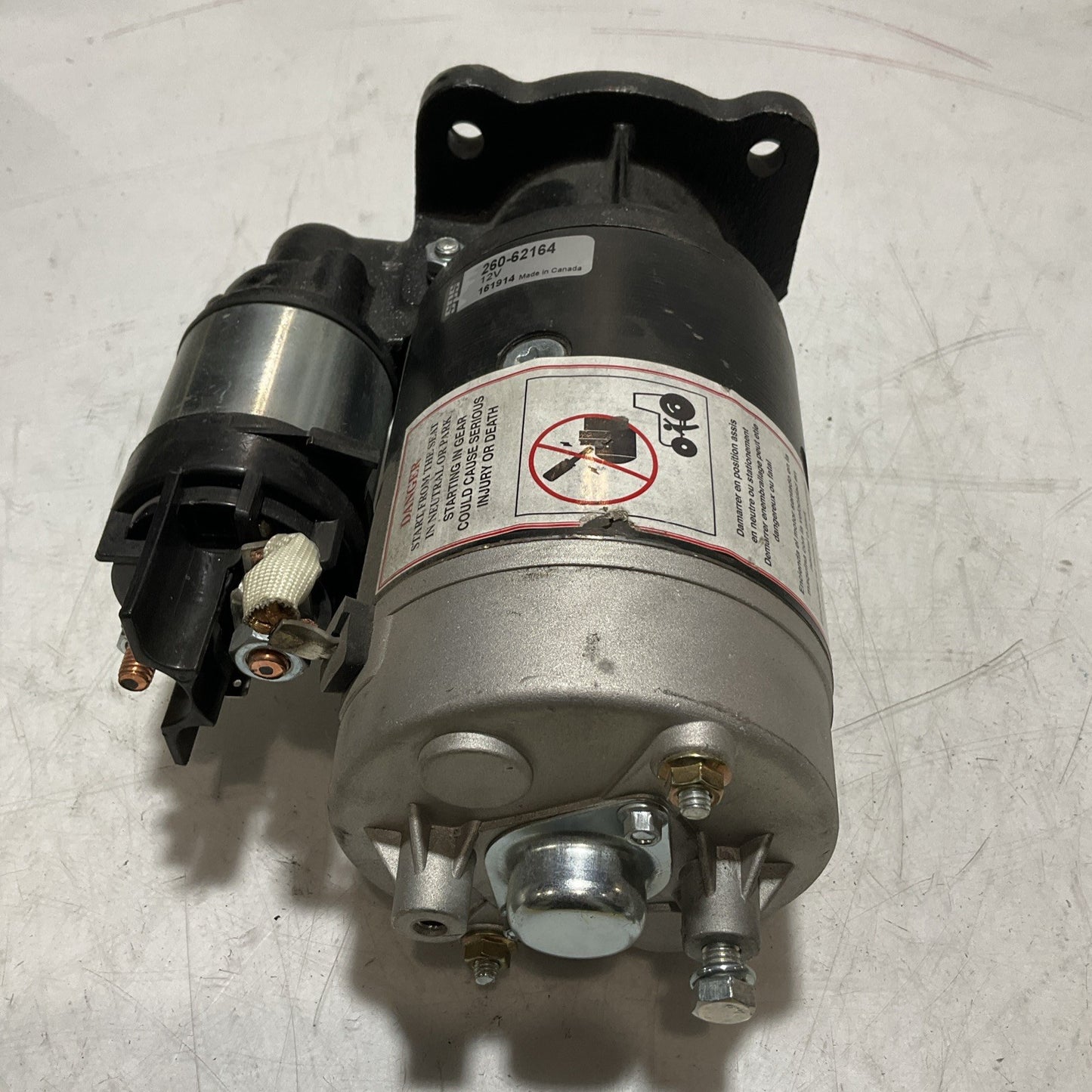 DIXIE ELECTRIC  260-62164  12V STARTER  U3S