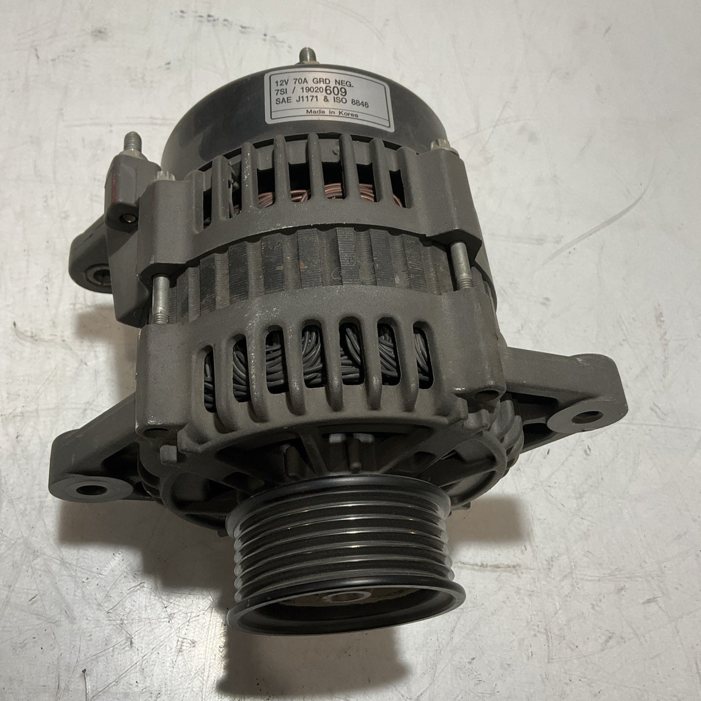DELCO-REMY 7SI 19020609-SAEJ1171-IS08846 ALTERNATOR  U3S
