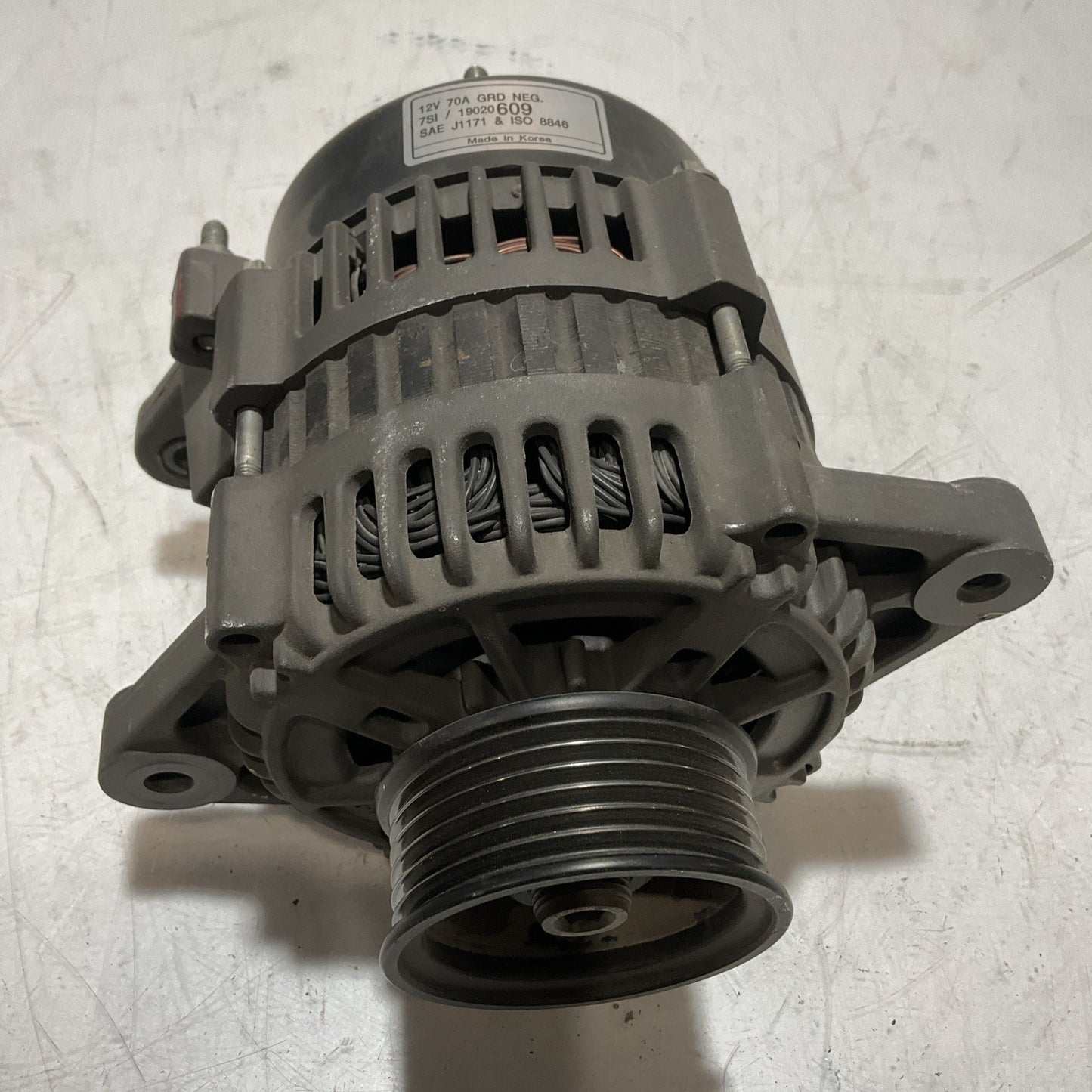 DELCO-REMY 7SI 19020609-SAEJ1171-IS08846 ALTERNATOR  U3S