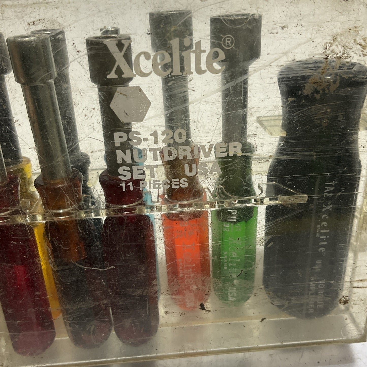 XCELITE  PS-120  NUT DRIVER  SCREWDRIVER SET LOT OF 8 U3S