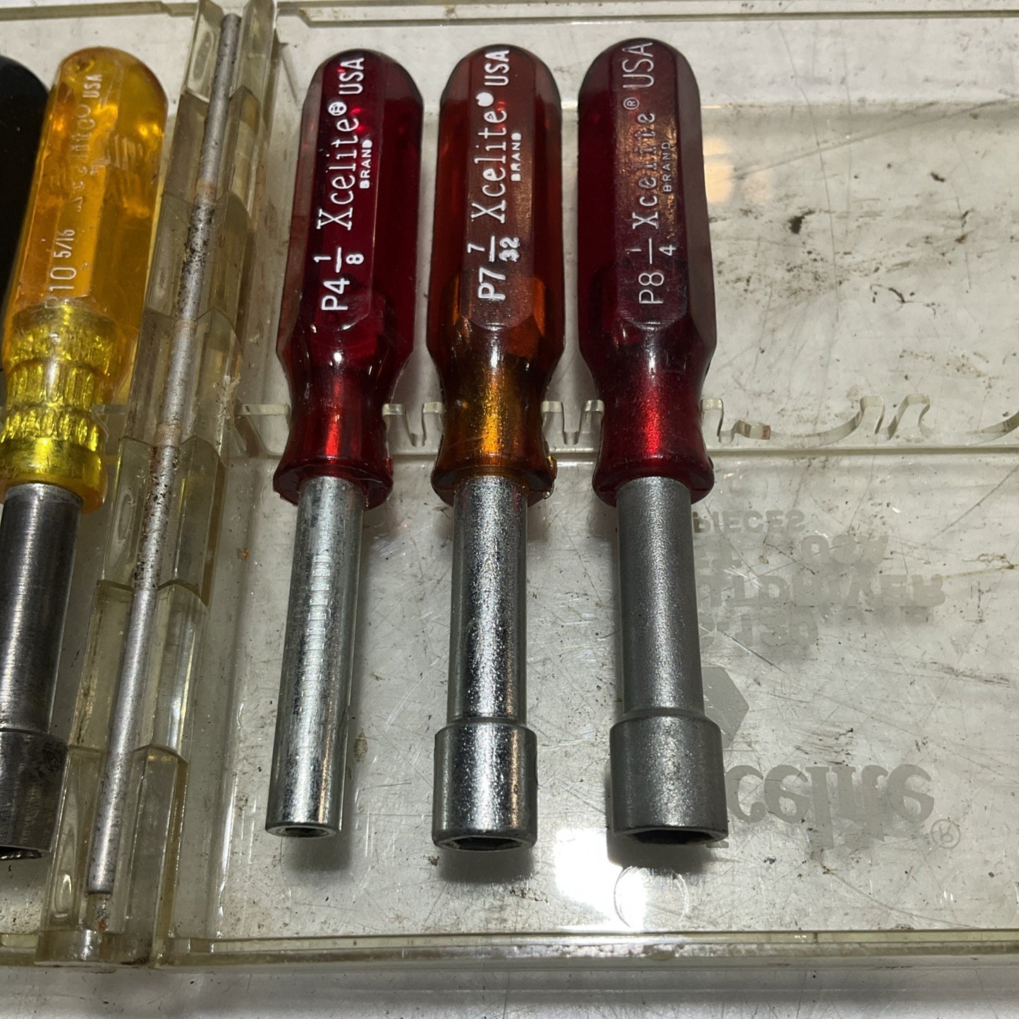 XCELITE  PS-120  NUT DRIVER  SCREWDRIVER SET LOT OF 8 U3S