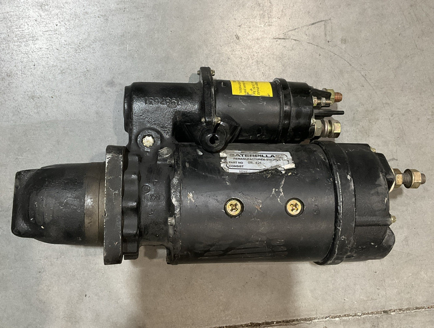 DELCO-REMY 1987631 08-426 CATERPILLAR MOTOR STARTER U3S