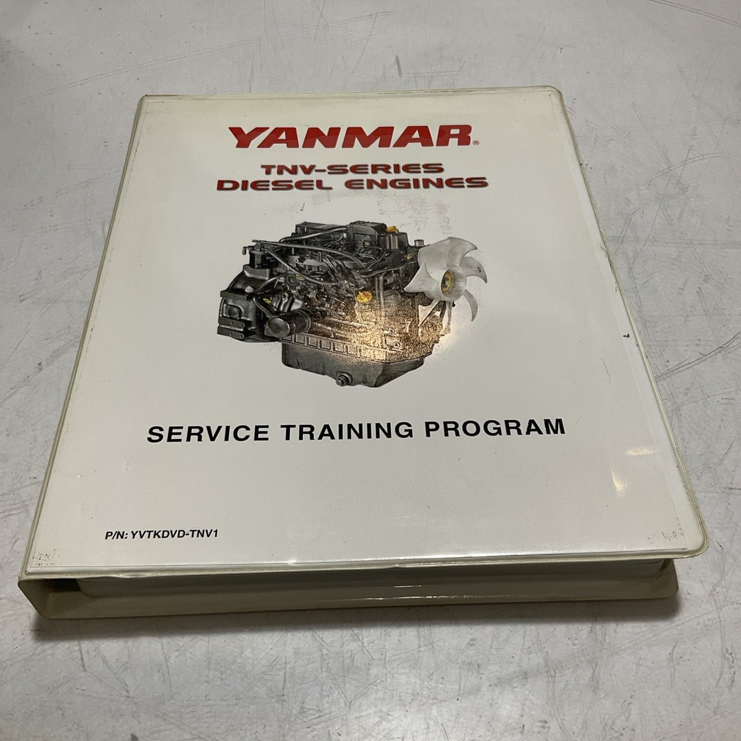 YANMAR DIESEL TNV YVTKDVD-TNV1 0BTNV-U00200 SERVICE TRAINING MANUAL DVD U3S
