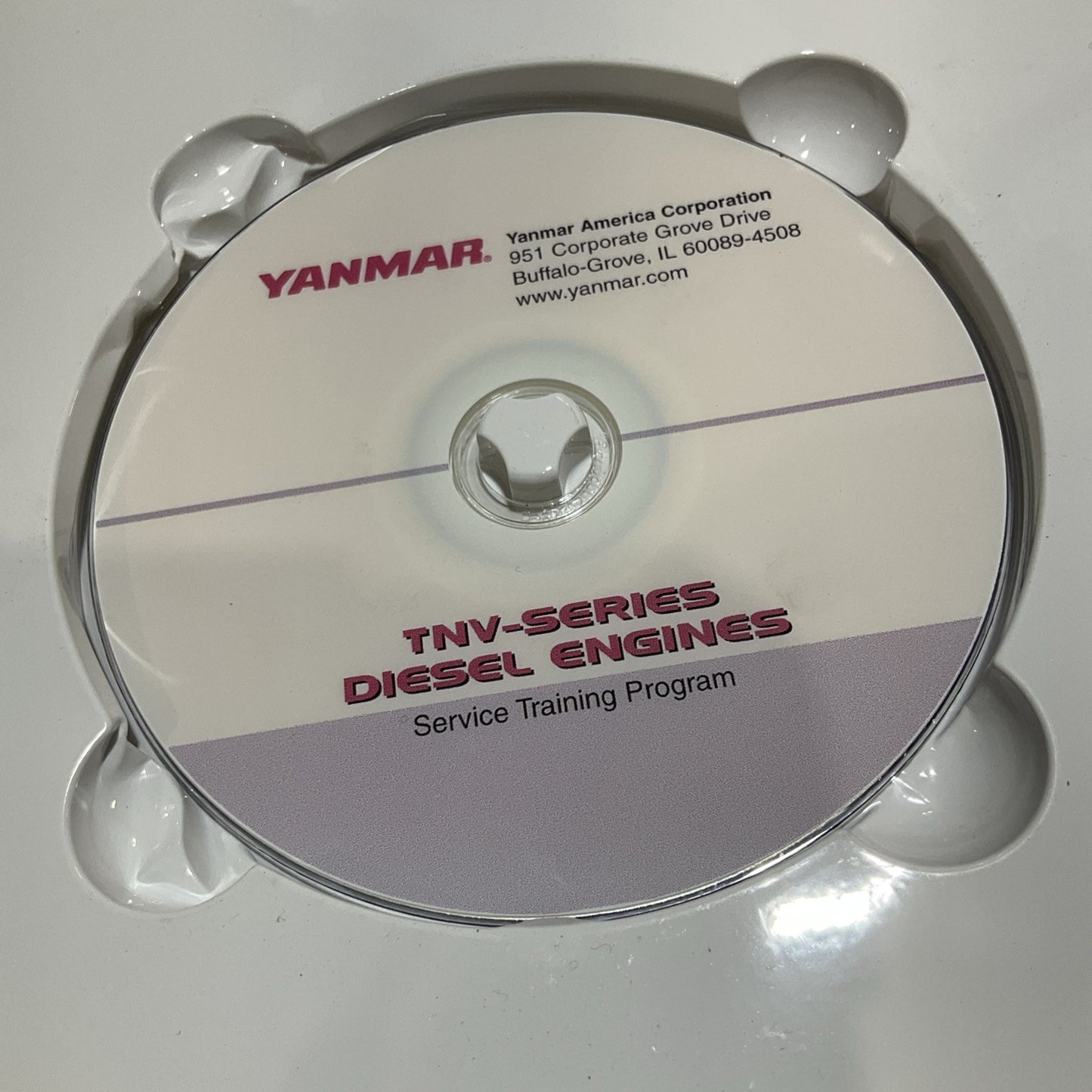 YANMAR DIESEL TNV YVTKDVD-TNV1 0BTNV-U00200 SERVICE TRAINING MANUAL DVD U3S