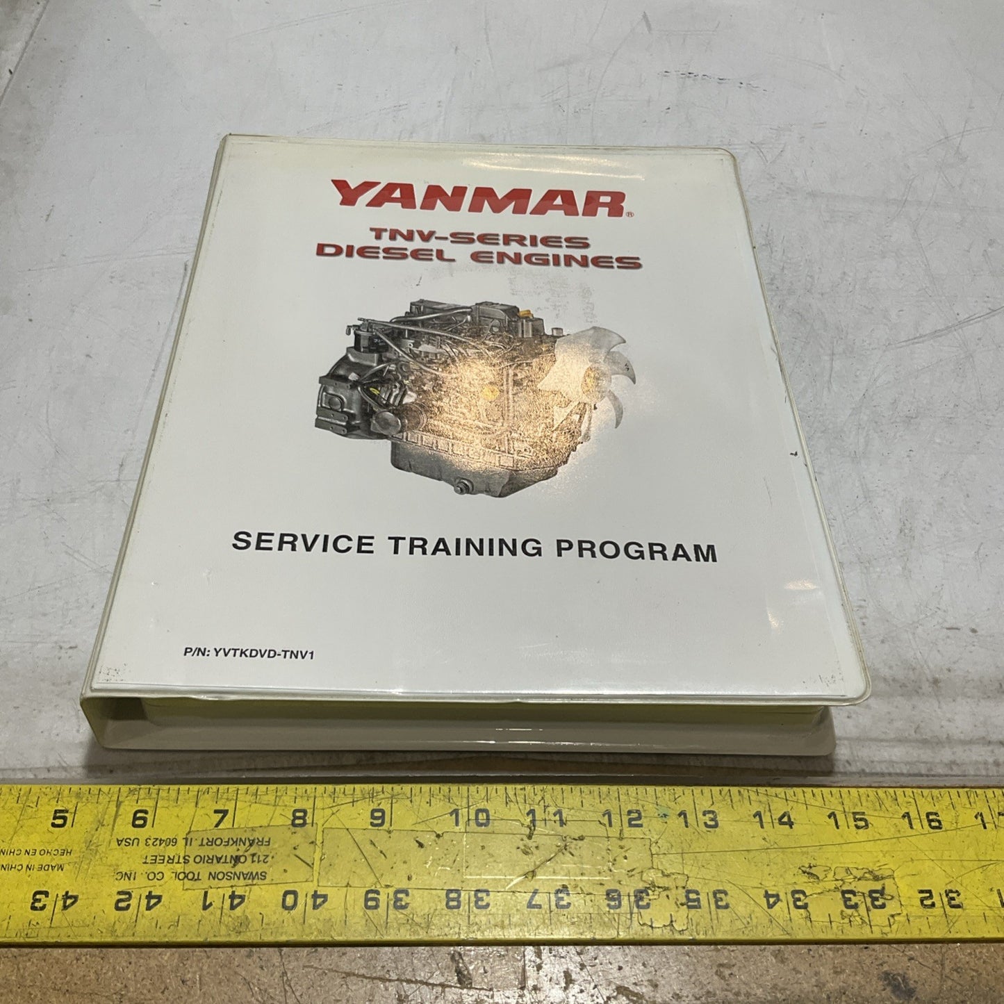 YANMAR DIESEL TNV YVTKDVD-TNV1 0BTNV-U00200 SERVICE TRAINING MANUAL DVD U3S