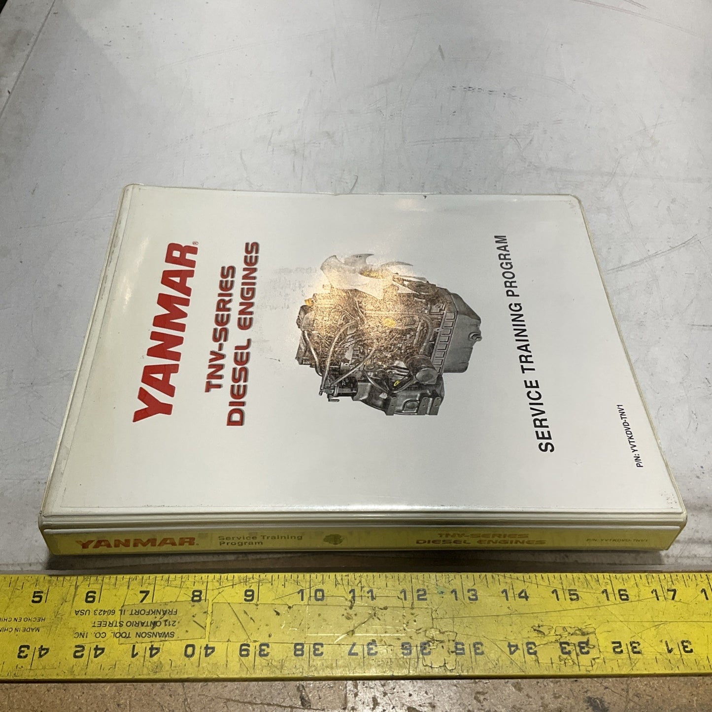 YANMAR DIESEL TNV YVTKDVD-TNV1 0BTNV-U00200 SERVICE TRAINING MANUAL DVD U3S