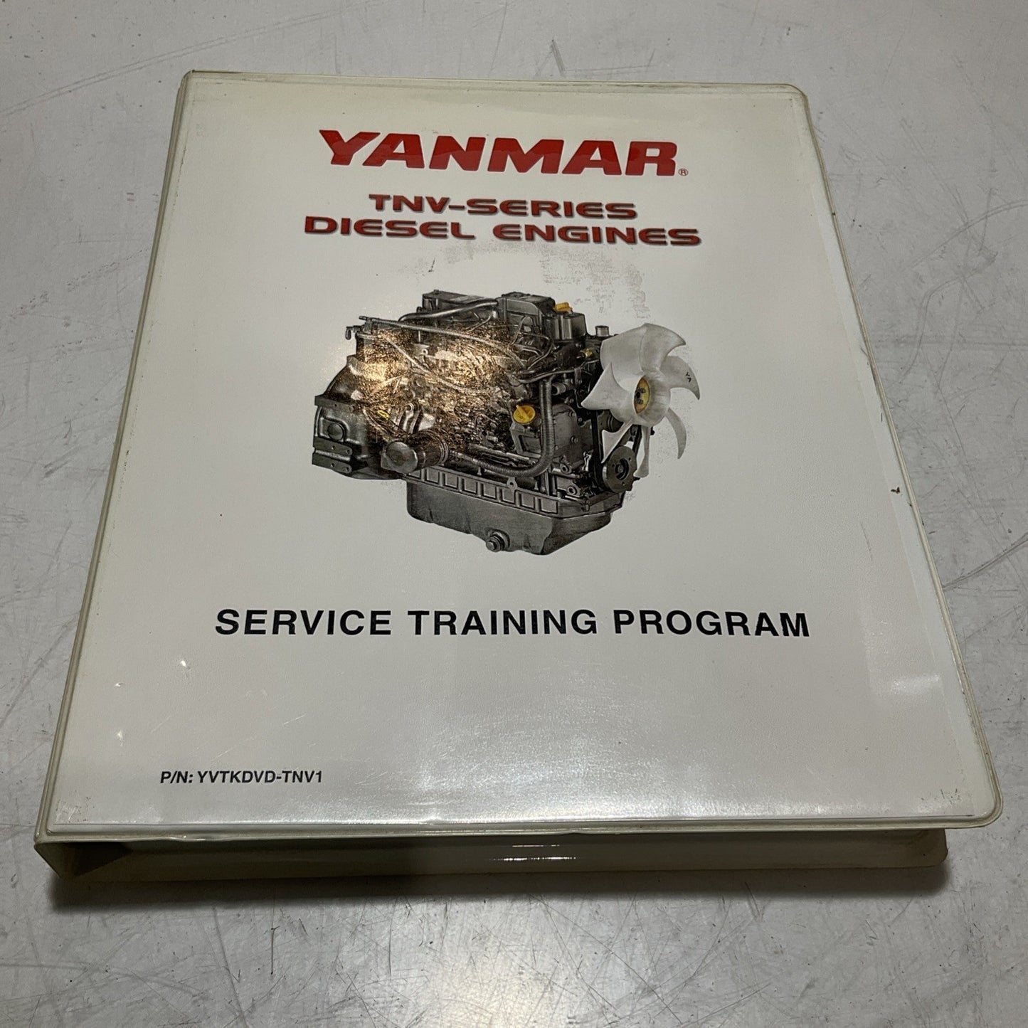 YANMAR DIESEL TNV YVTKDVD-TNV1 0BTNV-U00200 SERVICE TRAINING MANUAL DVD U3S