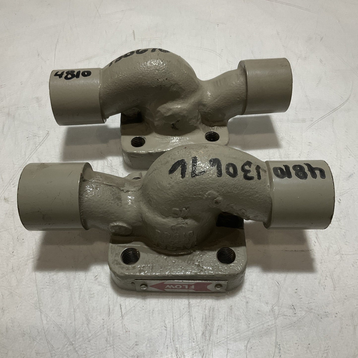 VALTEK INC 004230-001-041  VALVE BODY  1” 150-600LB LOW POINT DRAIN LOT OF 2 U3S