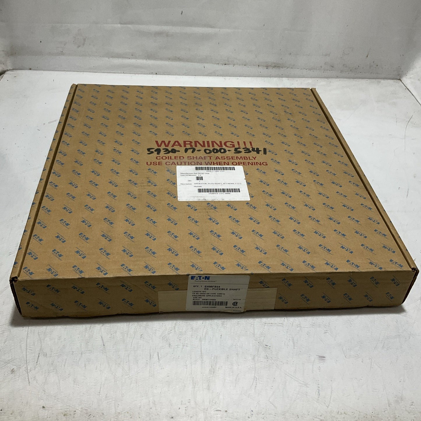EATON  EHMFS04  OPERATOR  FLEXIBLE  CIRCUIT  BREAKER SHAFT  HANDLE  FRAME   U3S