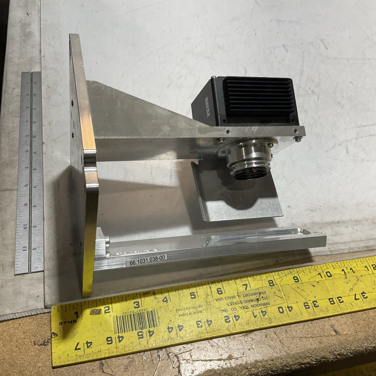 DALSA LINE SCAN  SIEMENS HEAD 66.1031.051-00 CAMERA HEAT  MODULE ASSEMBLY U3S