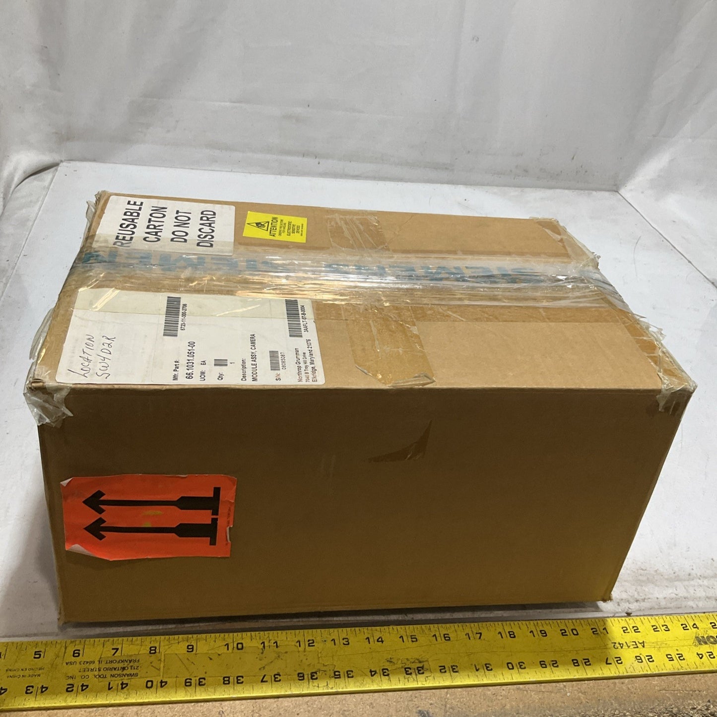 DALSA LINE SCAN  SIEMENS HEAD 66.1031.051-00 CAMERA HEAT  MODULE ASSEMBLY U3S