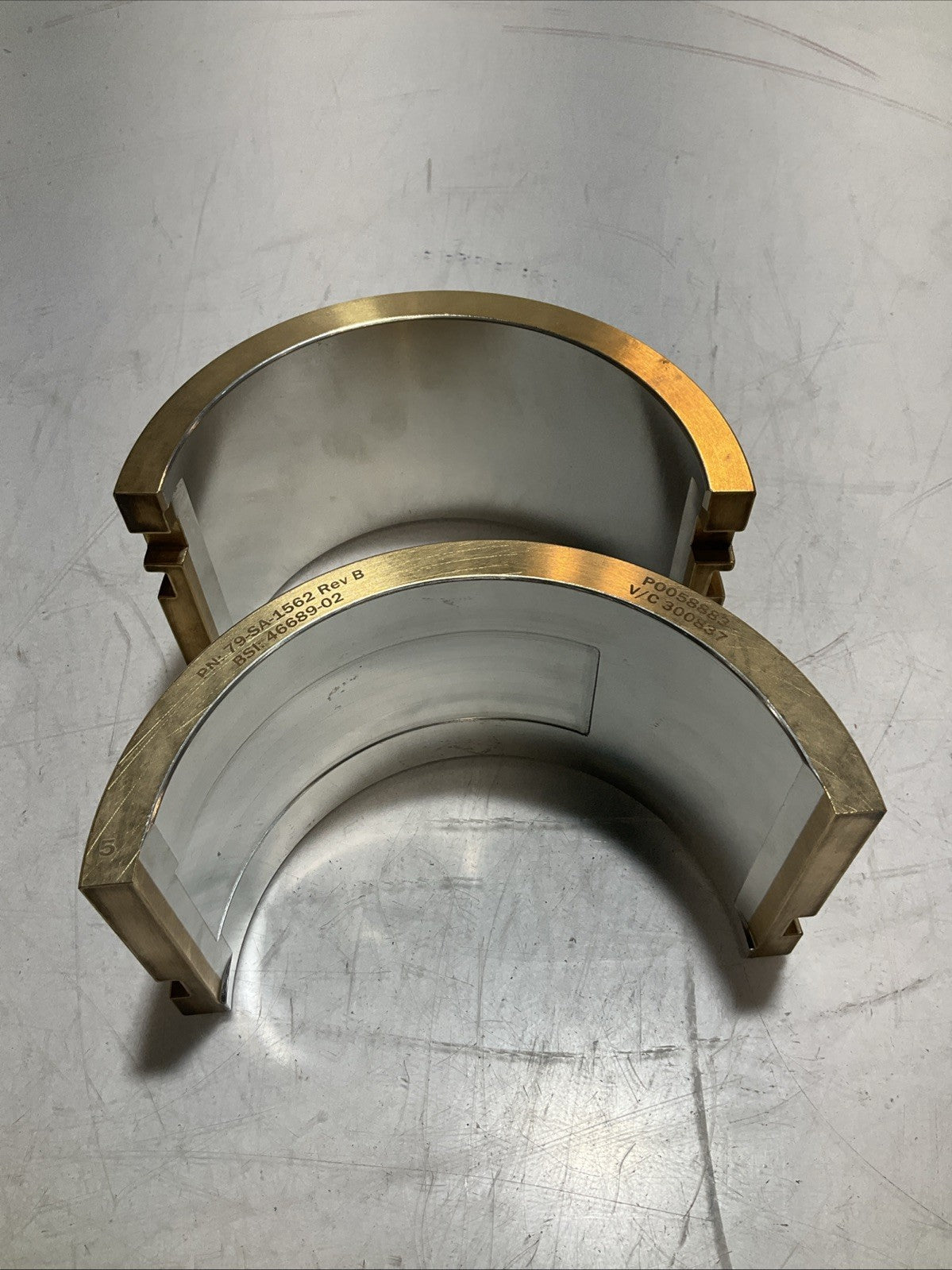 AMERICAN STANDARD POWER 79-SA-1562 CLOCKWISE JOURNAL BEARING 373