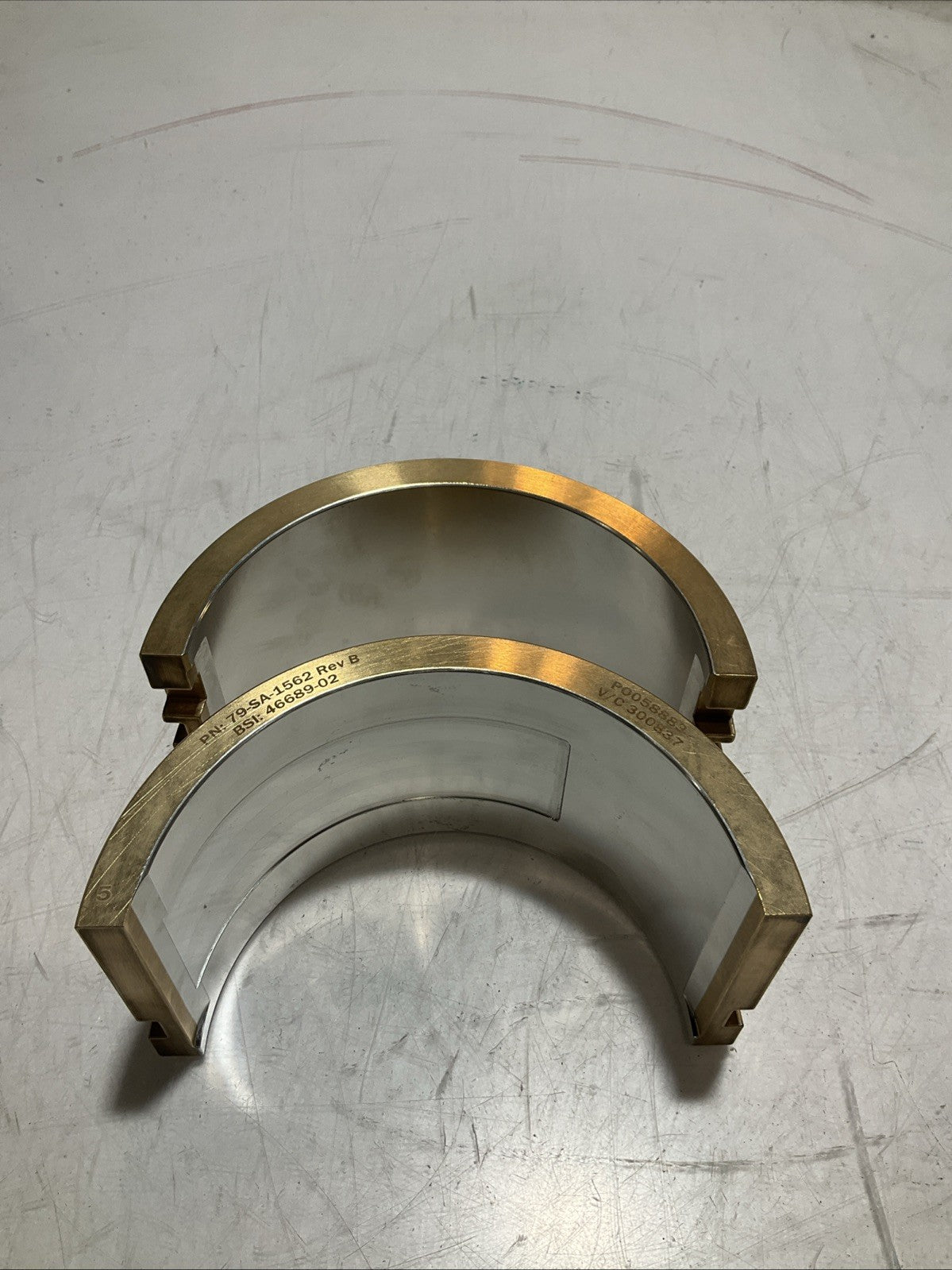AMERICAN STANDARD POWER 79-SA-1562 CLOCKWISE JOURNAL BEARING 373