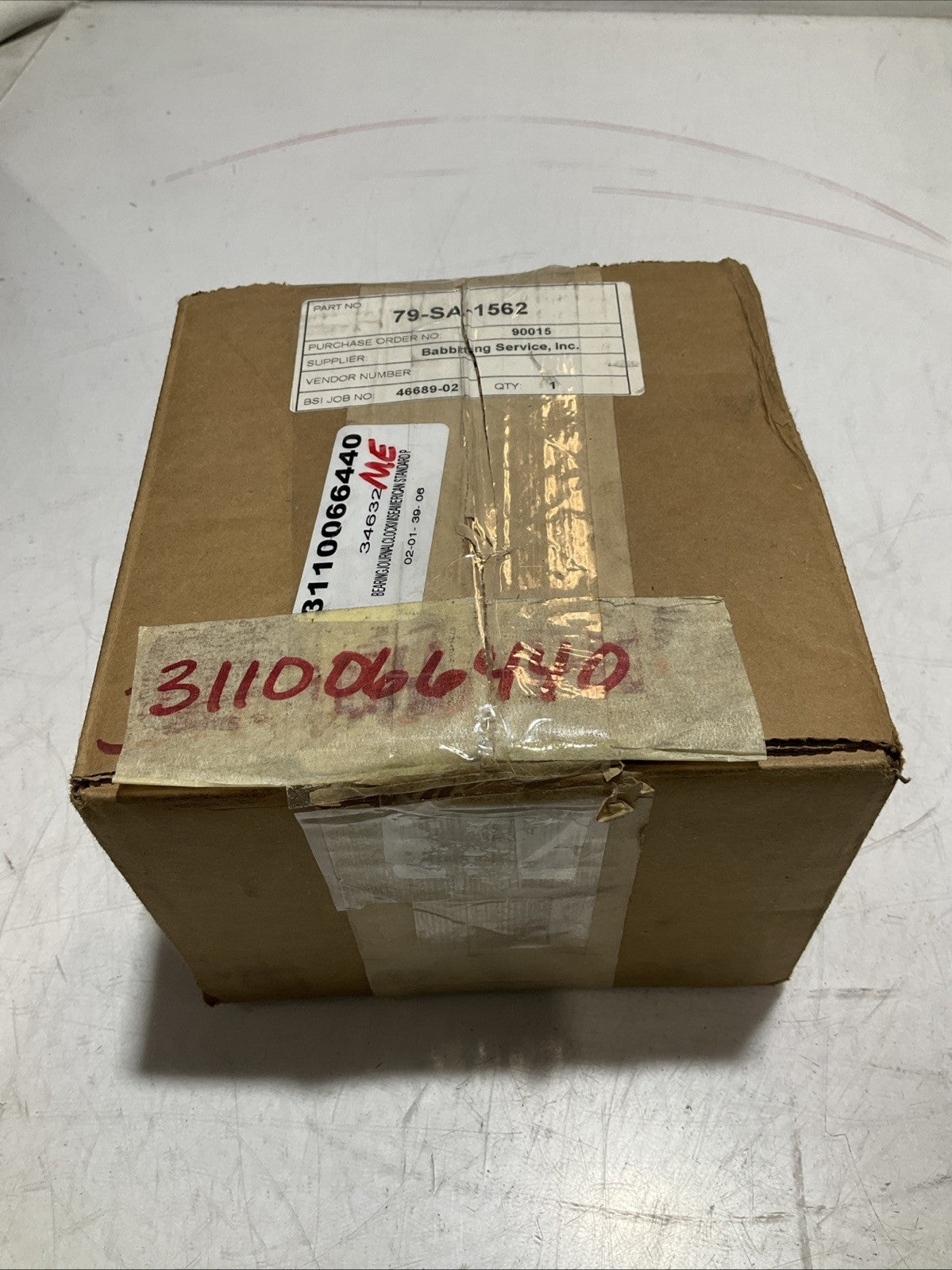 AMERICAN STANDARD POWER 79-SA-1562 CLOCKWISE JOURNAL BEARING 373