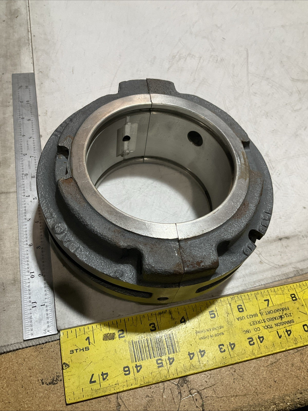 IMO PUMP GP-563FX3 REPAIR REBABBIT DE LAVAL TURBINE ASSEMBLY JOURNAL BEARING 373