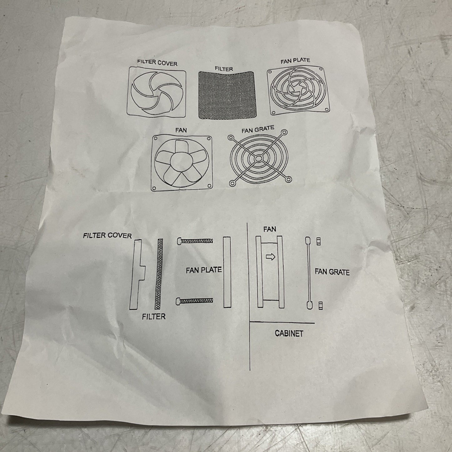 MECHTRONICS UF12A12 BALL BEARIN FAN BTH 115V 50/60HZ 14/12W LOT OF 3 U3S