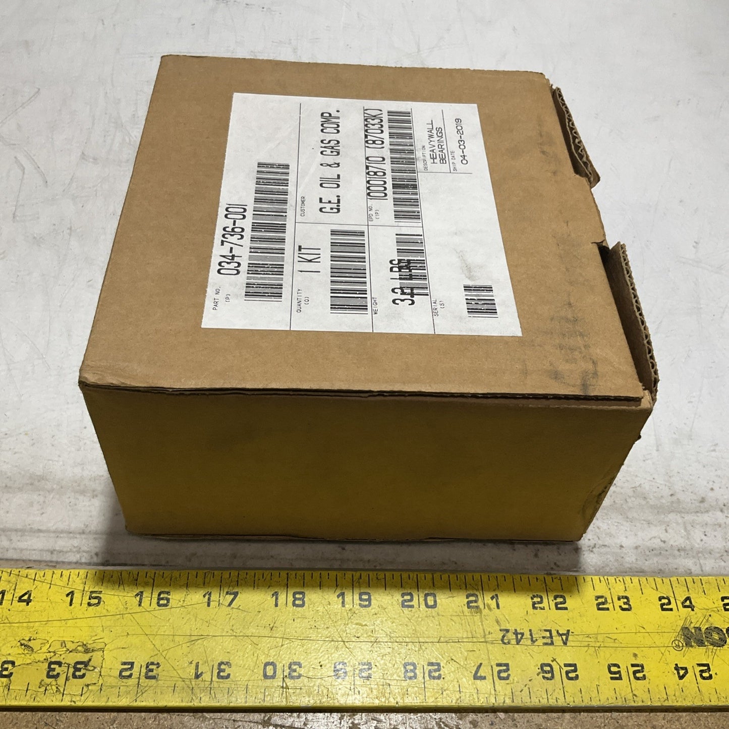 HEAVYWALL BEARING 034-736-001 BEARING SLEEVE TWO HALVES TANG CONNECTION ROD U4M