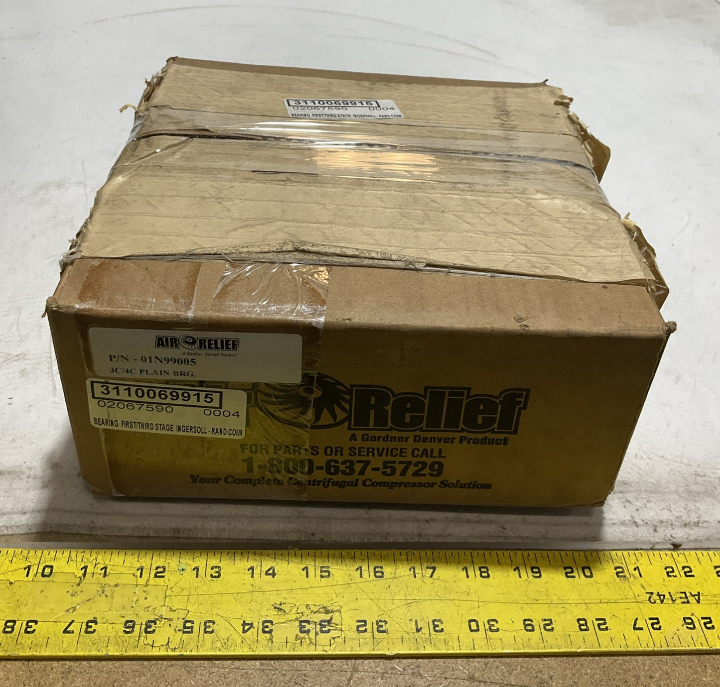 AIR RELIEF 01N99005 3C/4C INGERSOLL PLAIN BEARING 373