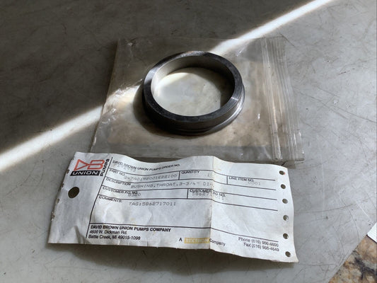 DAVID BROWN UNION PUMPS 847A0192001E22100 THROAT BUSHING 3-3/4IN OD 678