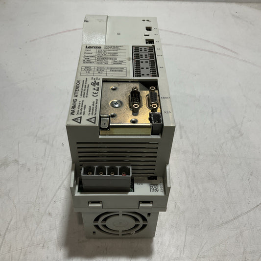 LENZE  ECSE016C4B  DRIVE  VARIABLE FREQUENCY CONTROLLER  INVERTER  XE25