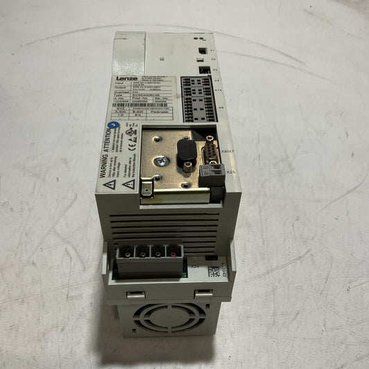 LENZE  ECSEA008C4B  DRIVE VARIABLE FREQUENCY  CONTROLLER  INVERTER  XE25