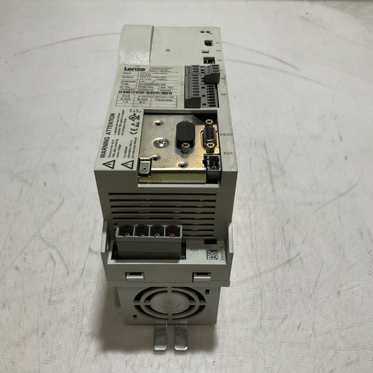 LENZE ECSEA008C4B DRIVE  VARIABLE FREQUENCY  CONTROLLER INVERTER  XE25