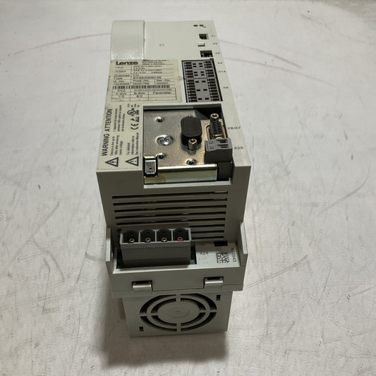 LENZE ECSEA008C4B  SERVO  DRIVE  VARIABLE  FREQUENCY CONTROLLER INVERTER  XE25