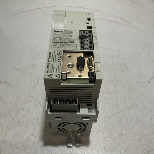LENZE  ECSEA008C4B DRIVE  VARIABLE  FREQUENCY CONTROLLER INVERTER  XE25