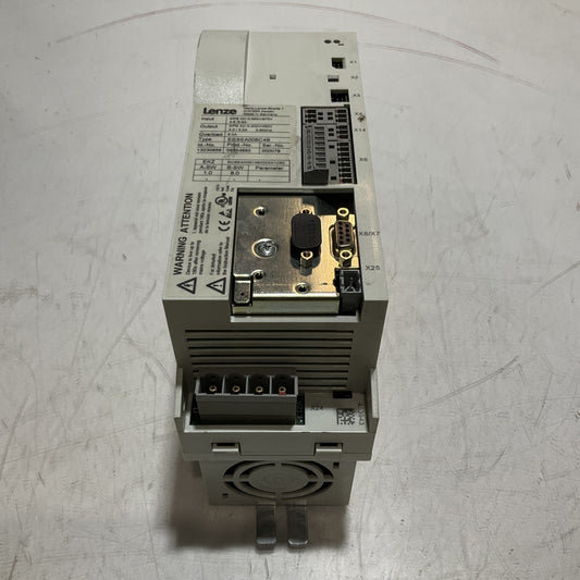LENZE  ECSEA008C4B  DRIVE  VARIABLE FREQUENCY CONTROLLER  INVERTER  XE25