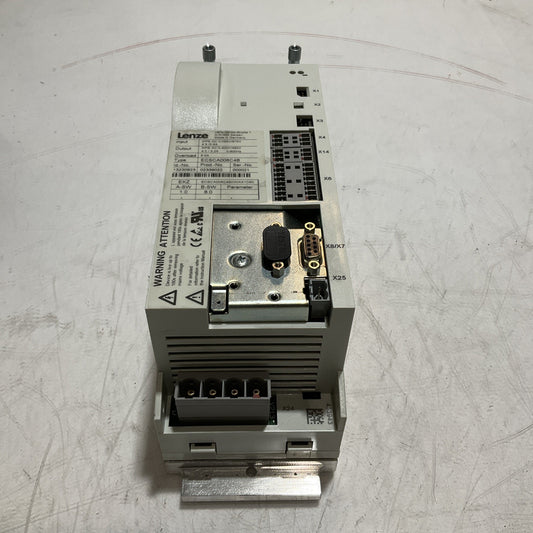 LENZE  ECSCA008C4B SERVO  DRIVE MODULE XE25