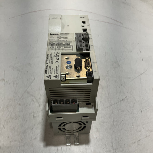 LENZE ECSEA008C4B  DRIVE  VARIABLE FREQUENCY  CONTROLLER  INVERTED  XE25