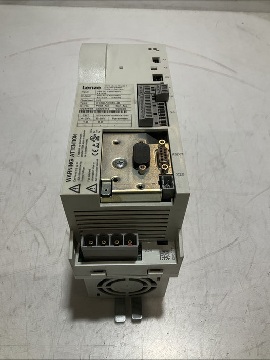 LENZE  ECSEA008C4B  DRIVE  VARIABLE FREQUENCY CONTROLLER  INVERTER XE25