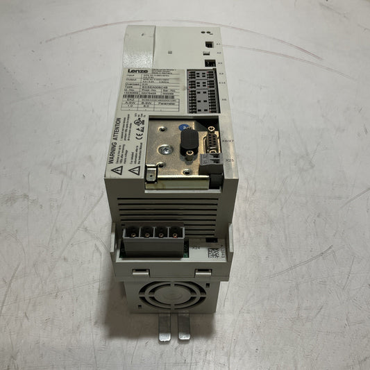LENZE  ECSEA008C4B  DRIVE VARIABLE FREQUENCY  CONTROLLER  INVERTER  XE25