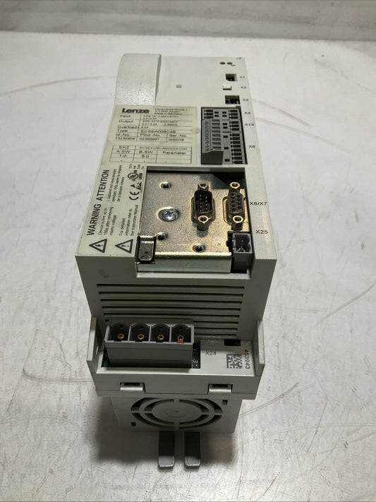 LENZE  ECSEA008C4B  DRIVE  VARIABLE FREQUENCY CONTROLLER INVERTER  XE25