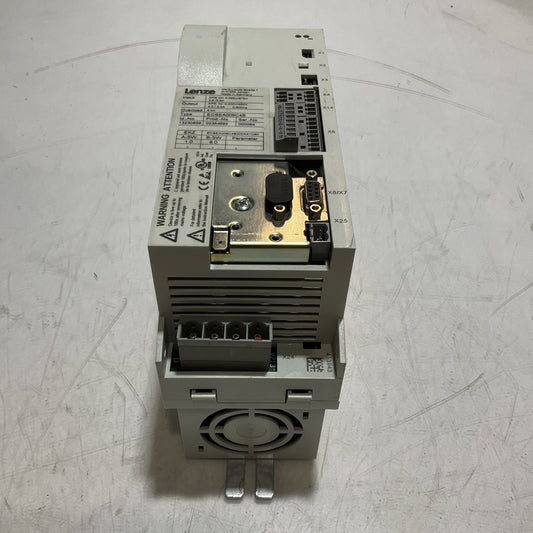 LENZE  ECSEA008C4B  SERVO  DRIVE  VARIABLE FREQUENCY CONTROLLER  INVERTER XE25