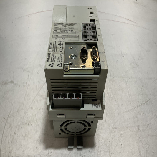 LENZE  ECSEA008C4B  DRIVE VARIABLE  FREQUENCY  CONTROLLER  INVERTER  XE25