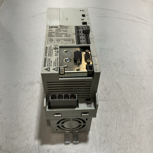 LENZE  ECSEA008C4B  DRIVE VARIABLE FREQUENCY CONTROLLER INVERTER  XE25