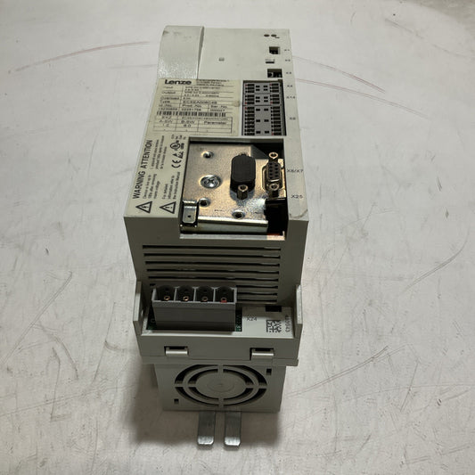 LENZE ECSEA008C4B  DRIVE  VARIABLE  FREQUENCY CONTROLLER  INVERTER  XE25