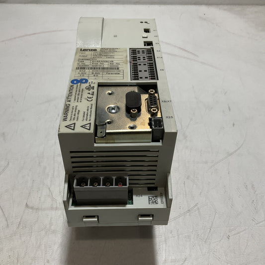 LENZE  ECSEA008C4B  DRIVE  VARIABLE  FREQUENCY CONTROLLER  INVERTER  XE25