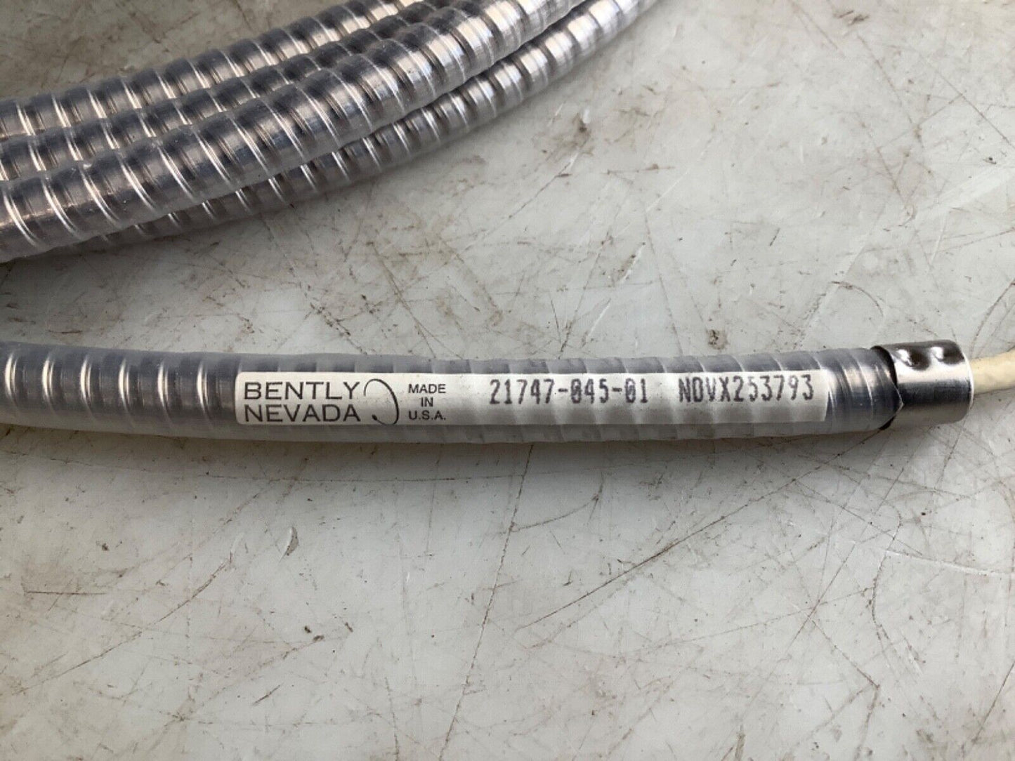 BENTLY NEVADA 21747-045-81 PROXIMITOR PROBE EXTENSION CABLE 4.5M
