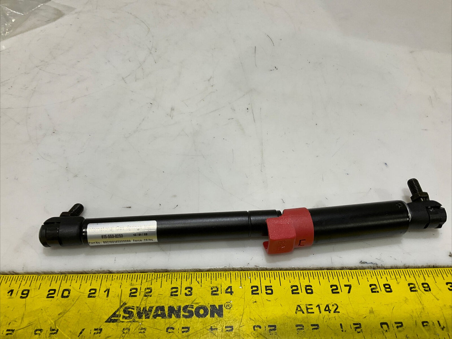 INTERNATIONAL GAS SPRING INC 89Z100145XX0089 SAFTEY LOCKING SPRING U3S