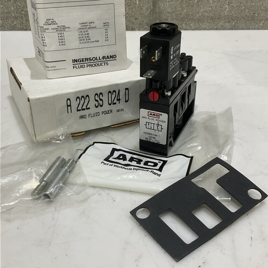 ARO A 222 SS O24 D FLUID POWER VALVE A222S024D Z2M