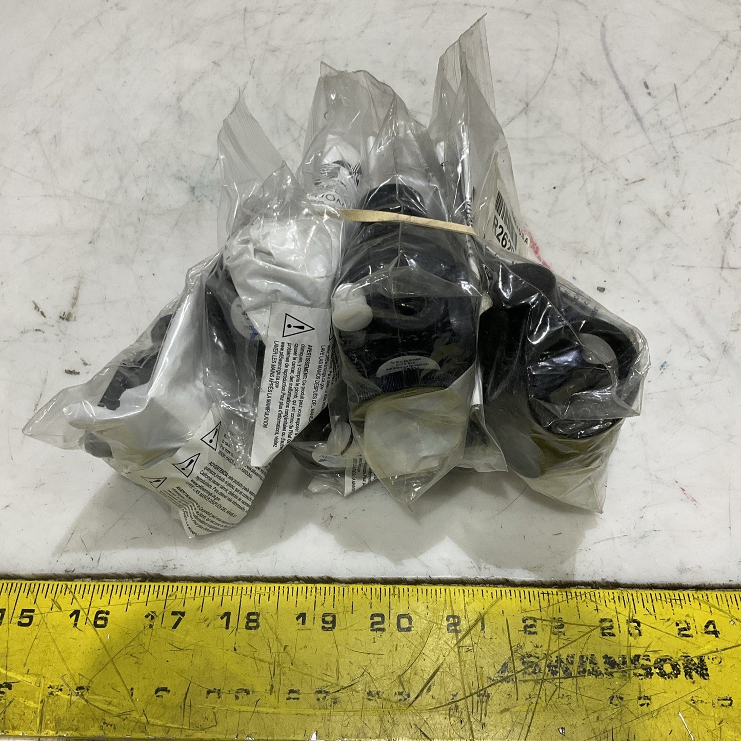 ARROW PNEUMATICS R262P MINI REGULATOR 1/4 IN LOT OF 6 Z2M
